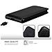 Custodia Compatibile Con Samsung Galaxy S21 Ultra In Nero Di Notte - Coperchio Protettivo In Design Flip Con Chiusura Magnetica - Foto miniatura 3