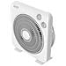 Ventilatore BOXY con 5 Pale Griglia Frontale Regolabile a 360° Timer Potenza 50 W Colore Bianco - Foto miniatura 5