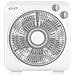 Ventilatore BOXY con 5 Pale Griglia Frontale Regolabile a 360° Timer Potenza 50 W Colore Bianco - Foto miniatura 6