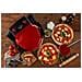 Forno Pizza Elettrico Doppio con Temperatura Max 400°C 5 Livelli di Cottura Potenza 2300 W Colore Rosso - Foto miniatura 6