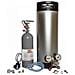 Set Completo Di Fusti A Pressione - Keg Da 19 Litri + Bombola Di Co2 + Manometro + Connessioni - Foto miniatura 1