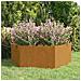 Fioriera Ruggine 138x120x45 cm Acciaio Corten - Foto miniatura 6