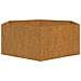 Fioriera Ruggine 138x120x45 cm Acciaio Corten - Foto miniatura 10