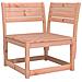 Divano Angolare Da Giardino 73x73x78 Cm Legno Massello Douglas - Foto miniatura 2