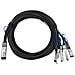 Blueoptics Mcp7f00-a001-bl Cavo Infiniband 1 M Qsfp28 4xsfp28 Nero, Argento - Foto miniatura 1