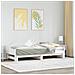 Divano Letto con Letto Estraibile Bianco 90x190cm Massello Pino - Foto miniatura 1
