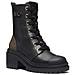 Hanley Bootie Stivaletti Pelle Di Mucca Scarpe Donna Nero Eu 36, 40f3hyme5l-007 - Foto miniatura 1