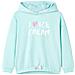 Felpa con Cappuccio da Bambina Acqua Chiaro 104 - Foto miniatura 1