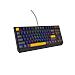 THOR 230 TKL tastiera Gaming USB + RF Wireless + Bluetooth QWERTY Nero, Blu, Grigio, Arancione - Foto miniatura 3