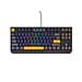 THOR 230 TKL tastiera Gaming USB + RF Wireless + Bluetooth QWERTY Nero, Blu, Grigio, Arancione - Foto miniatura 1