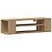 Mobile TV da muro  in rovere artigianale, 100x30x26,5 cm, in legno ingegnerizzato - Foto miniatura 1
