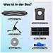 Kit Di Accessori Per Aspirapolvere Robot Per Serie Dreame X40/l40/mova - Foto miniatura 7