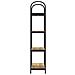 Libreria rovere artigianale 60 x 30 x 146 cm Legno multistrato - Foto miniatura 6