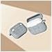 Custodia Protettiva In Silicone Compatibile Con Apple Airpods Pro 3 - Antishock, Impermeabile E Anti-caduta Grey - Foto miniatura 3