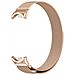 Cinturino In Metallo Compatibile Con Xiaomi Band 8/9/10 - Design Magnetico A Molla Pinkgold - Foto miniatura 1