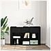 Credenza Rovere Nero 100 x 30 x 59,5 cm Legno multistrato - Foto miniatura 4