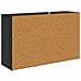 Credenza Rovere Nero 100 x 30 x 59,5 cm Legno multistrato - Foto miniatura 8