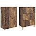 Set di armadi 2 pcs Legno antico 66 x 34,5 x 90 cm - Foto miniatura 3
