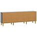 Mobile TV 150 x 31 x 50 cm Sonoma grigio Legno ingegnerizzato - Foto miniatura 5