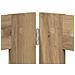 Cancello per cani pieghevole con supporti 6 pcs 602 cm - Foto miniatura 4