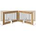 Cancello per cani pieghevole con supporti 6 pcs 602 cm - Foto miniatura 6