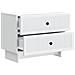 Armadio da Notte con cassetto Bianco 62 x 34,5 x 47,5 cm - Foto miniatura 3