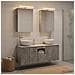 Set di Armadi da Bagno 5 pcs Grigio Cemento 50 x 14,5 x 70 cm - Foto miniatura 2