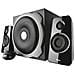 Set Altoparlanti 2.1 Tytan Subwoofer 60 Watt RMS Totali Colore Nero - Foto miniatura 6