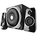 Set Altoparlanti 2.1 Tytan Subwoofer 60 Watt RMS Totali Colore Nero - Foto miniatura 10