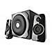 Set Altoparlanti 2.1 Tytan Subwoofer 60 Watt RMS Totali Colore Nero - Foto miniatura 5