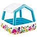 Piscin Gonfiabile con Parasole 157x157x122 cm - Foto miniatura 5