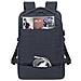 8365 Laptop Rucksack 17.3 schwarz - Foto miniatura 10