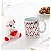 OOTB- Tazza Bianca in Terraglia, Multicolore, 144265 - Foto miniatura 1