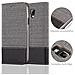 Custodia Compatibile Con Samsung Galaxy S4 Active In Grigio Nero - Coperchio Protettiva Con Chiusura Magnetica, Funzione Stand E Tasca Per Le Carte - Foto miniatura 2