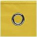 Scatole Portaoggetti con Coperchi 4pz Gialle 32x32x32cm Tessuto - Foto miniatura 2