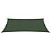 Vela Parasole 160 G / m? Verde Scuro 6x8 M In Hdpe - Foto miniatura 3