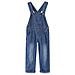 Ragazzi Ragazze Salopette Denim Blue Salopette 3 Anni - Foto miniatura 1