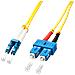 20m OS2 LC - SC Duplex, LC, SC, Maschio / maschio, OS2, Giallo, Single-mode - Foto miniatura 1