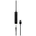 Adapt 165 USB II Cuffia Stereo Padiglione Auricolare Cablato con Microfono Integrato Colore Nero  - Foto miniatura 5