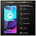 Cadorabo Pellicola Armatura A Schermo Intero Compatibile Con Motorola Moto E20 / E30 / E40 In Trasparente Con Nero - Vetro Temperato (tempered) Di Protezione Del Display In Durezza 9h Con 3d Touch - Foto miniatura 2