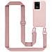 Catena Di Telefoni Cellulari Compatibile Con Samsung Galaxy S20 Ultra In Liquid Rosa - Coperchio Di Protezione In Silicone Con Cordino Regolabile In Lunghezza - Foto miniatura 1