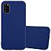 Custodia Compatibile Con Samsung Galaxy A41 In Candy Blu Scuro - Coperchio Protettivo In Silicone Tpu Flessibile - Foto miniatura 1