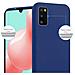 Custodia Compatibile Con Samsung Galaxy A41 In Candy Blu Scuro - Coperchio Protettivo In Silicone Tpu Flessibile - Foto miniatura 5