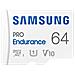 MicroSD PRO Endurance 64 GB Velocità UHS-I di Classe V10 fino a 100 MB / s in lettura Adattatore SD - Foto miniatura 1