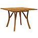 Tavolo Da Giardino 110x110x75 Cm Legno Massello Di Acacia - Foto miniatura 1