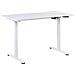 Scrivania Elettrica Regolabile Bianco 120 X 60 Cm Grifton - Foto miniatura 1