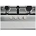CBGZ2414S Piano cottura a gas 60cm, 8,5kW, 4 bruciatori, Griglie in ghisa, Piatto inox - Foto miniatura 4