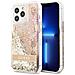 Cover Per Iphone 14 Pro Max Floating Flower Glitter, Oro - Foto miniatura 2