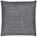 Set Di 2 Cuscini Aspidistra Velluto 45 X 45 Cm Grigio Trama Geometrica - Foto miniatura 2