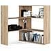 Scaffale TWIST, 3 ripiani, 173,6x30x109,3 cm, Colore Sonoma Quercia - Foto miniatura 1